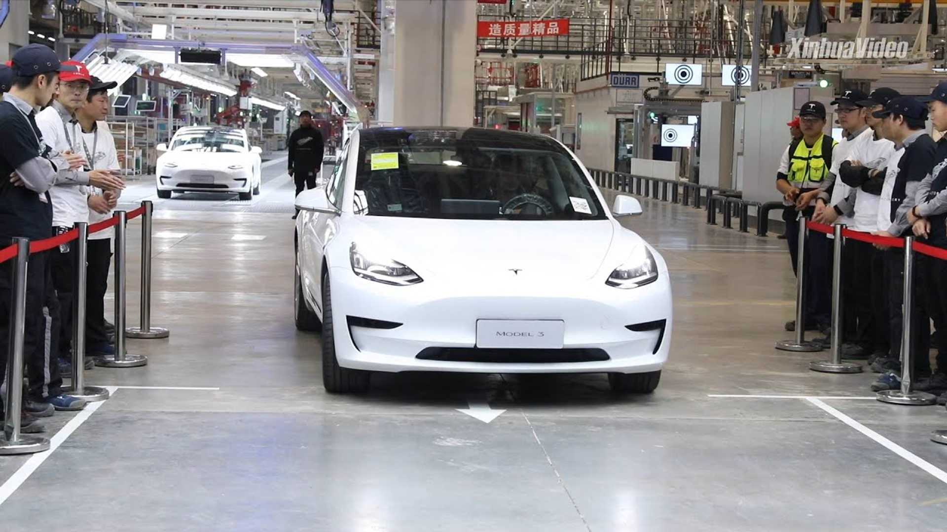 Tesla обновляет интерьер модели 3 из Китая, чтобы соответствовать модели Y
