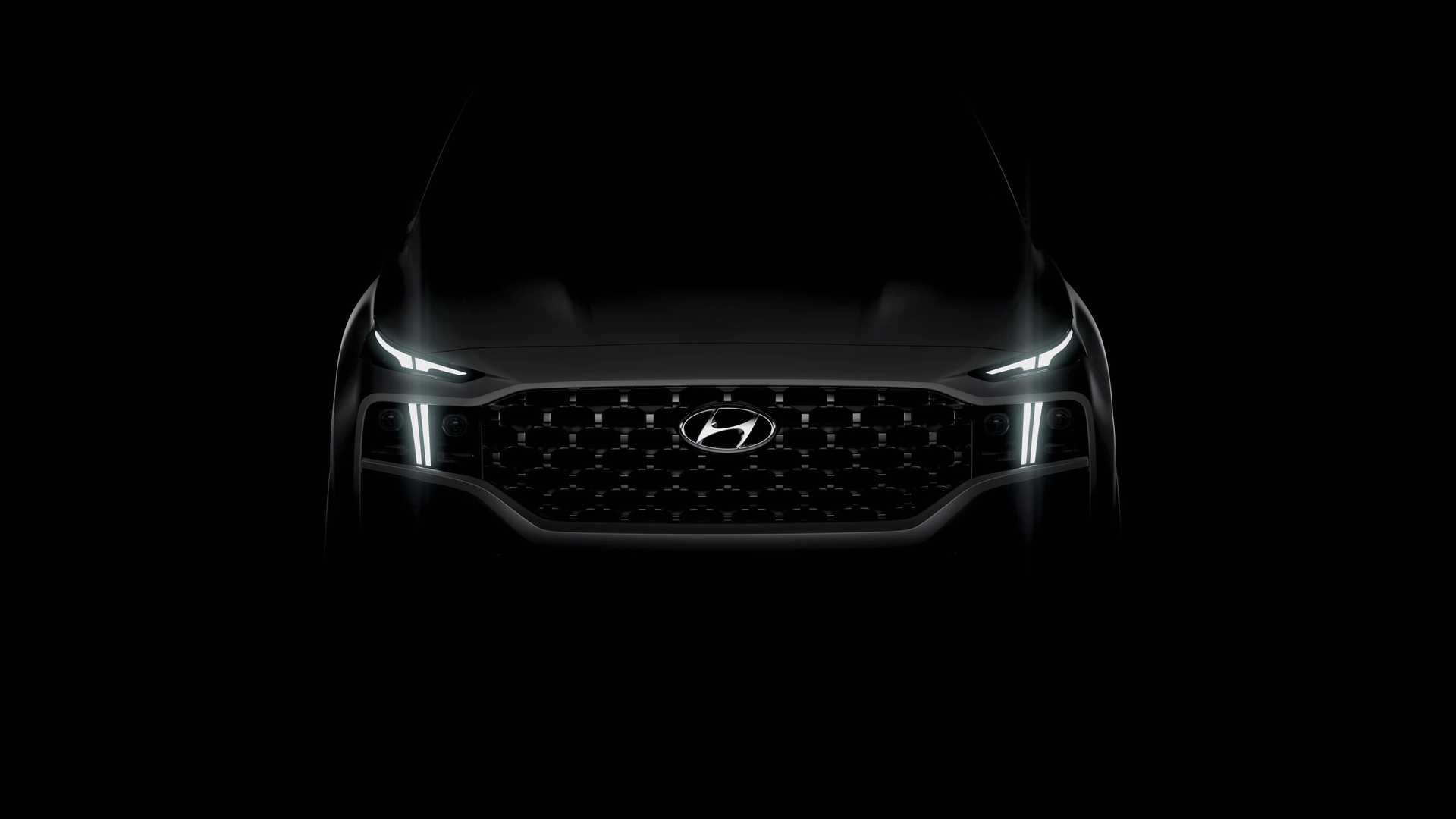 Hyundai дразнит новый внедорожник Santa Fe: появится опция PHEV