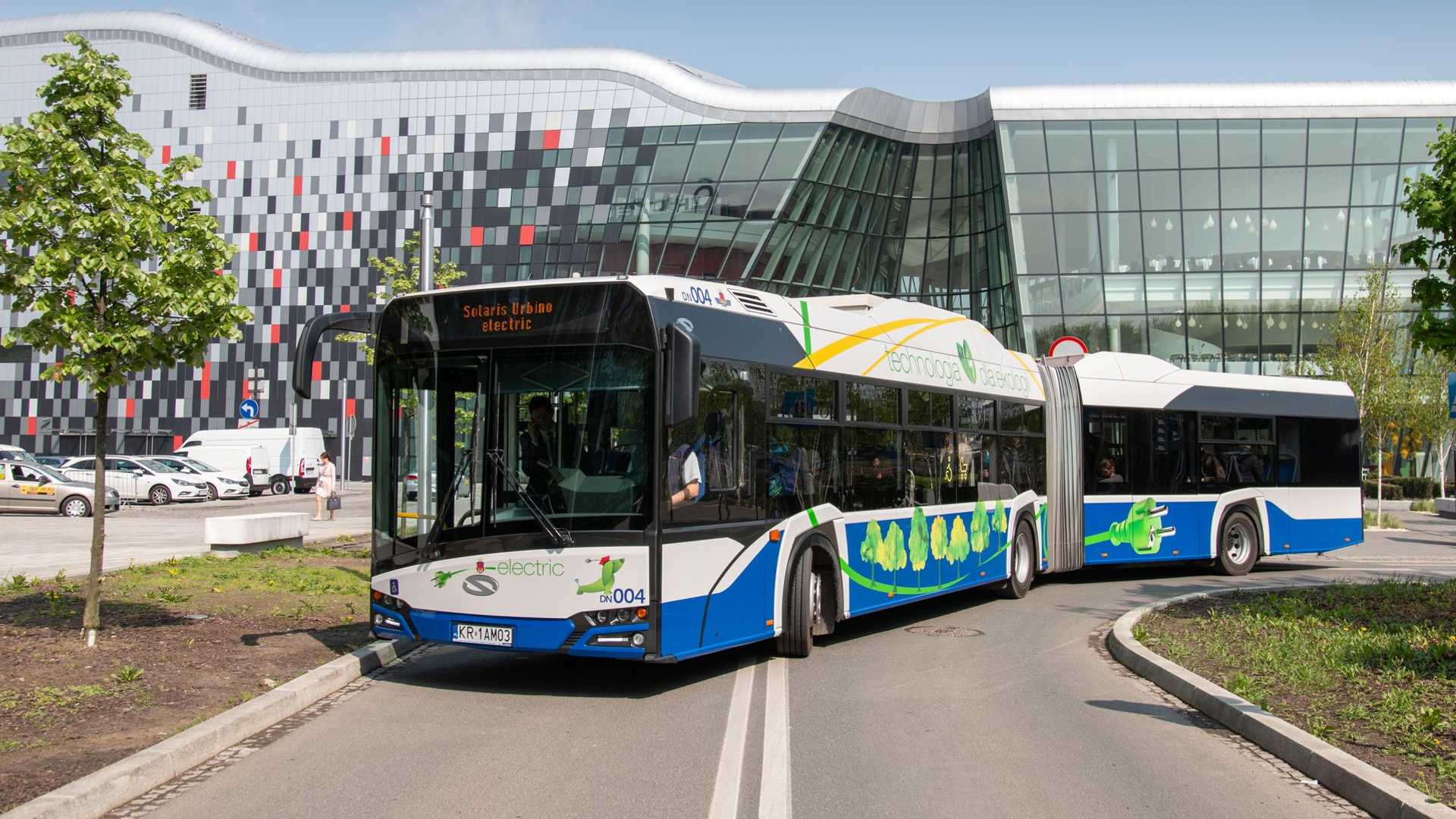 Solaris доставит 50 сочлененных автобусов EV в Краков, Польша