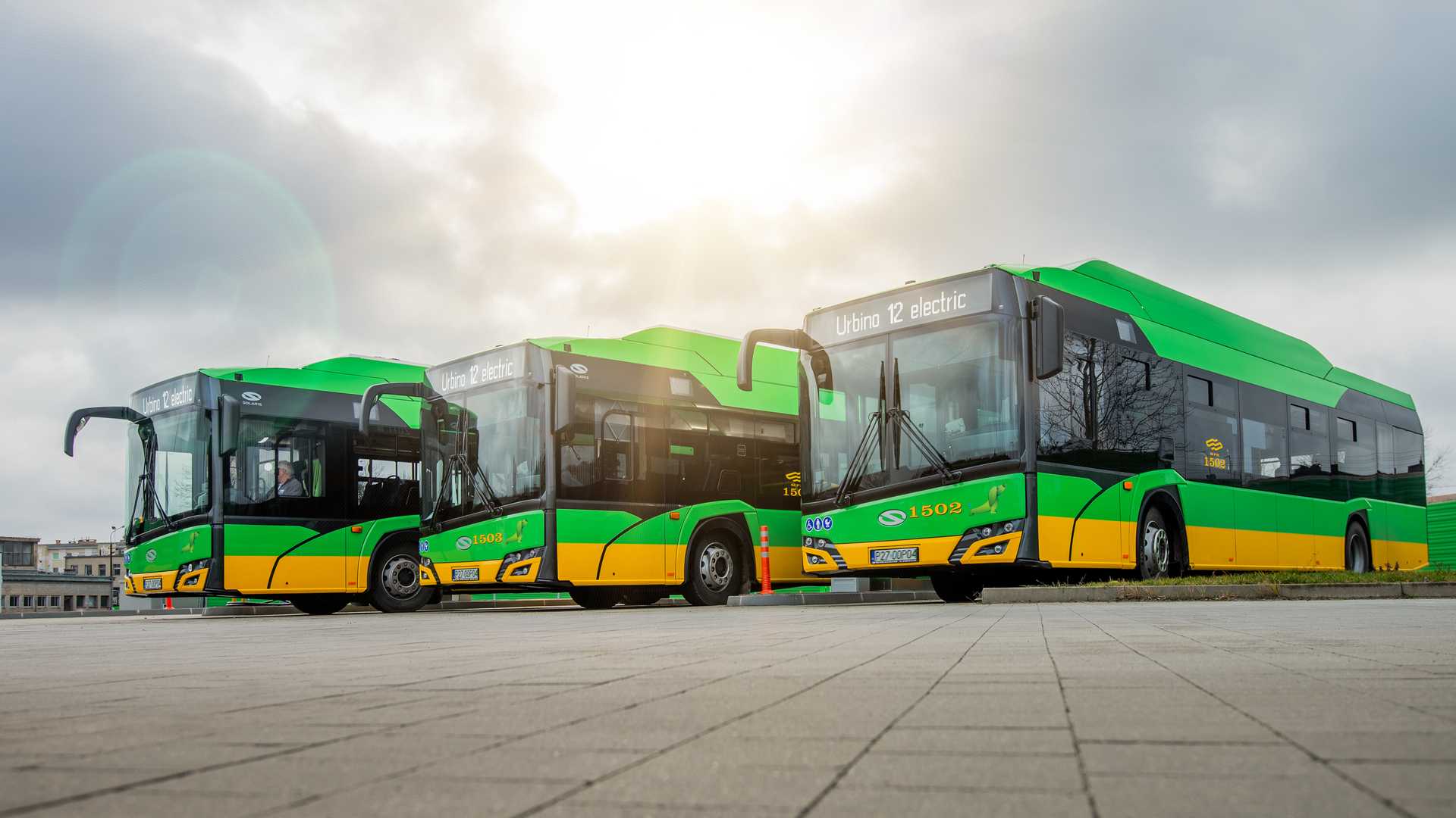 Solaris получает заказ на еще 37 автобусов EV