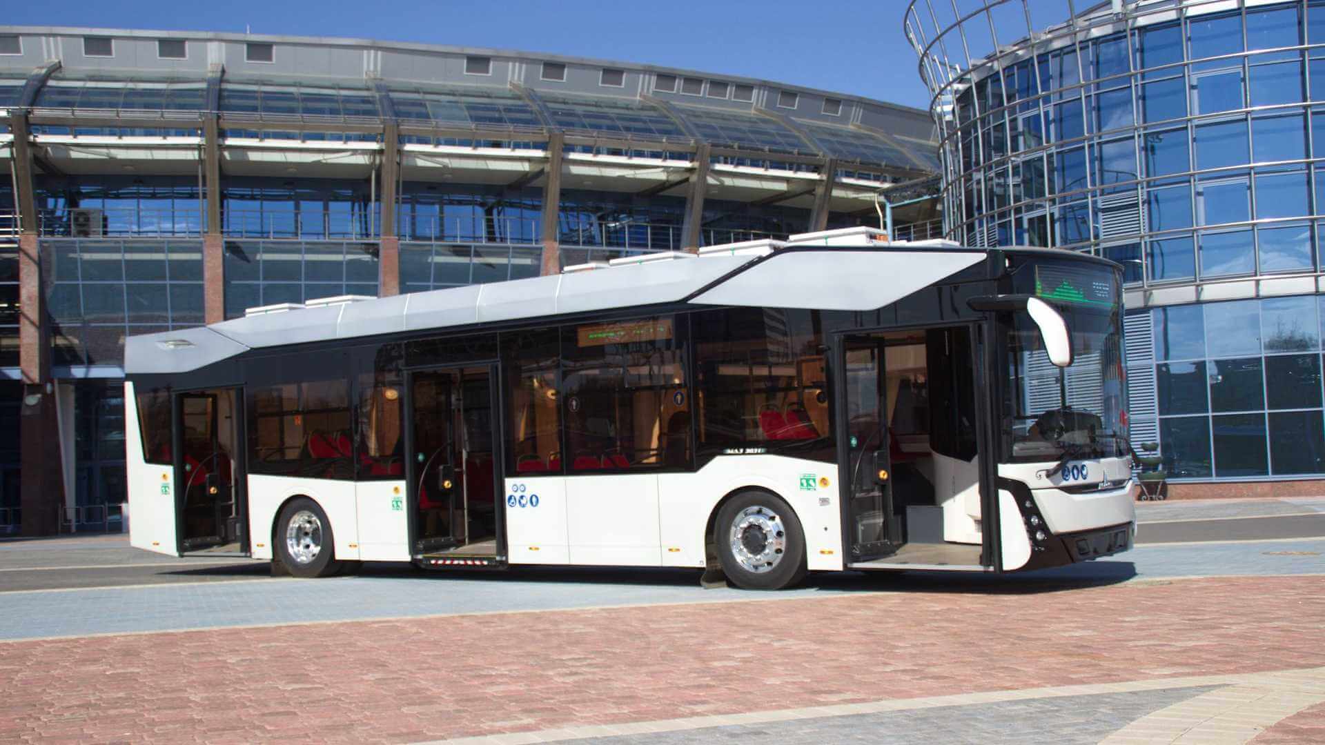 МАЗ представляет первый полностью электрический автобус