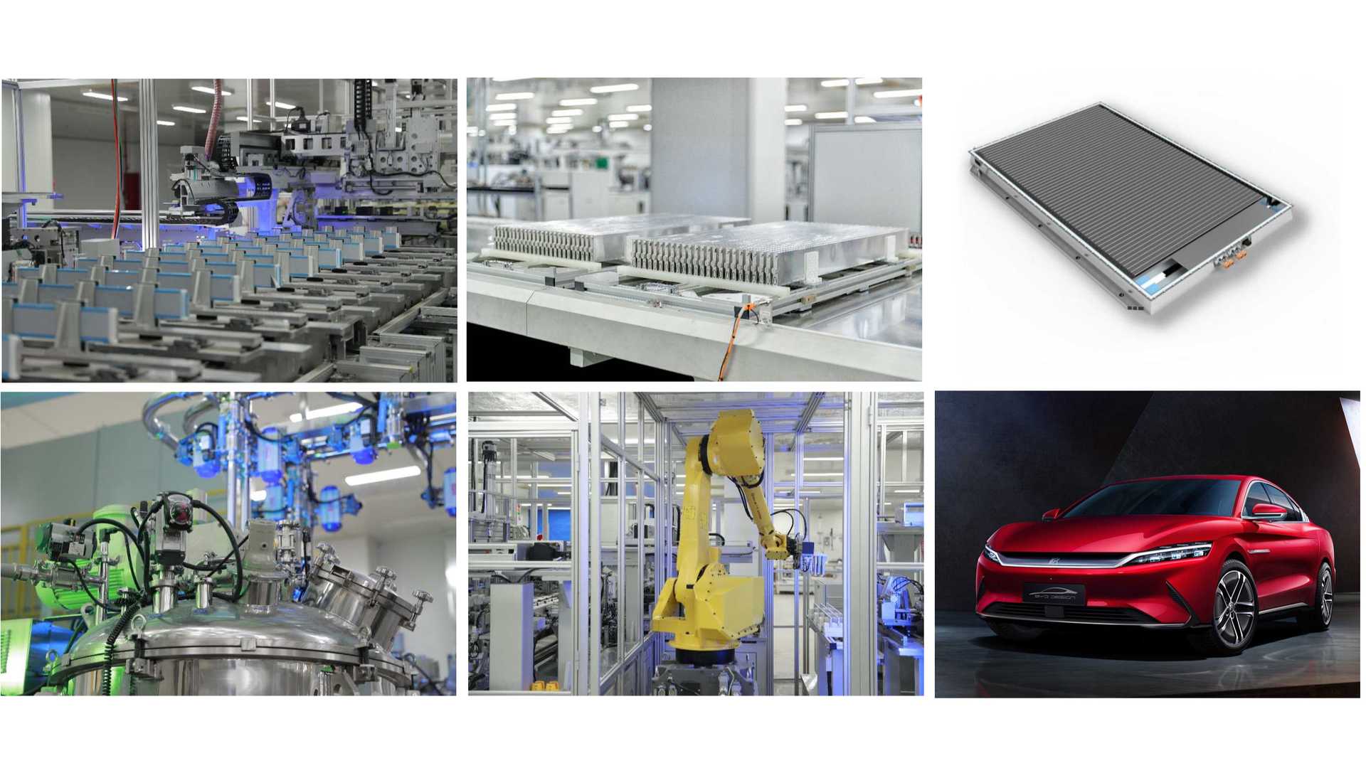 BYD представляет новый завод аккумуляторных батарей в Чунцине