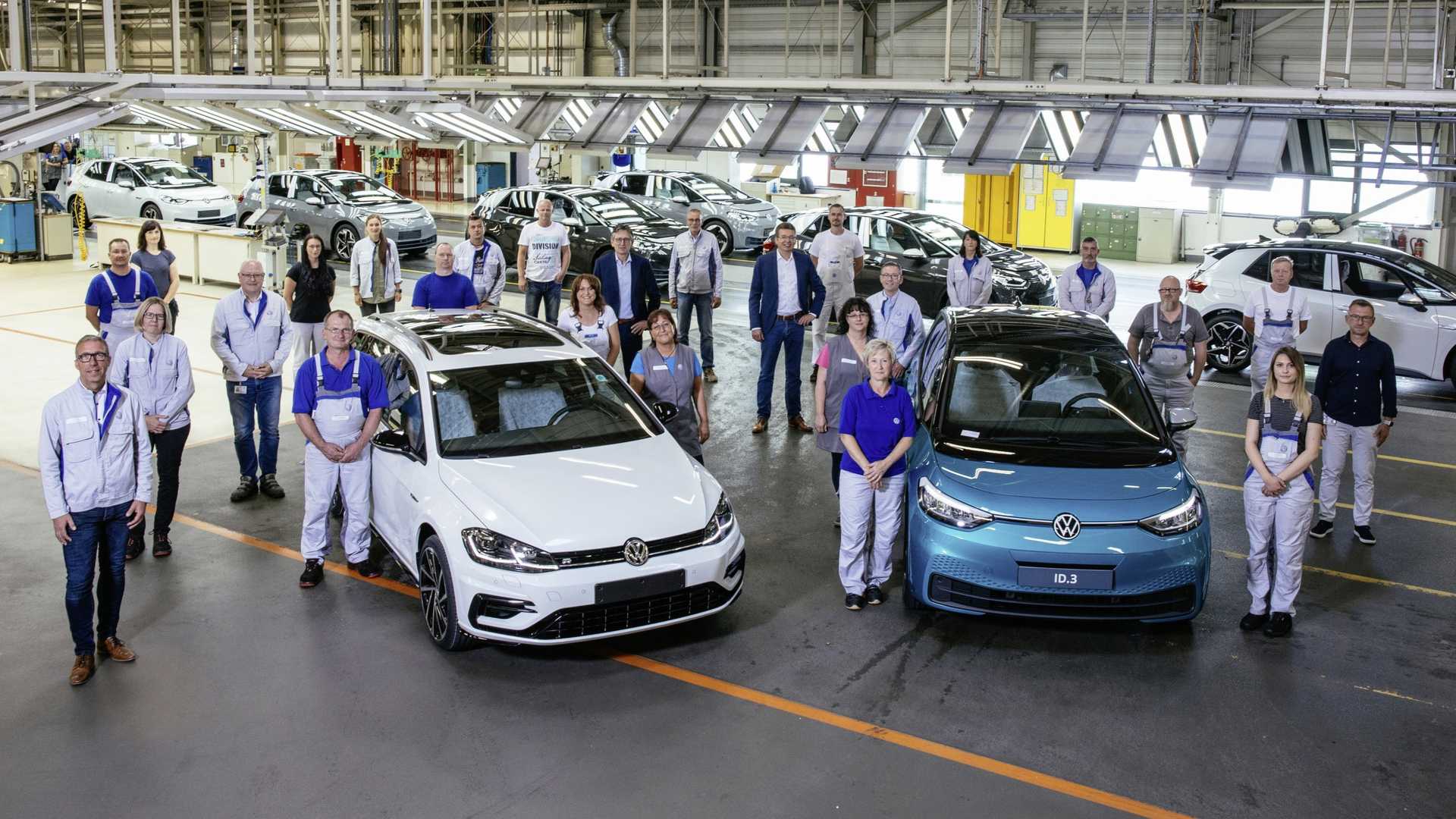 Volkswagen заканчивает производство автомобилей ICE в Цвиккау