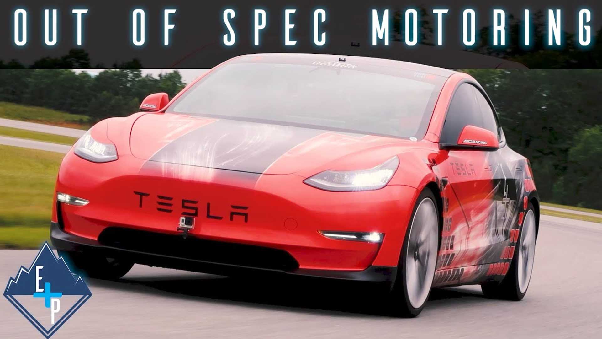Производительность Tesla Model 3 разрывает путь: дорога к Пайкс Пик