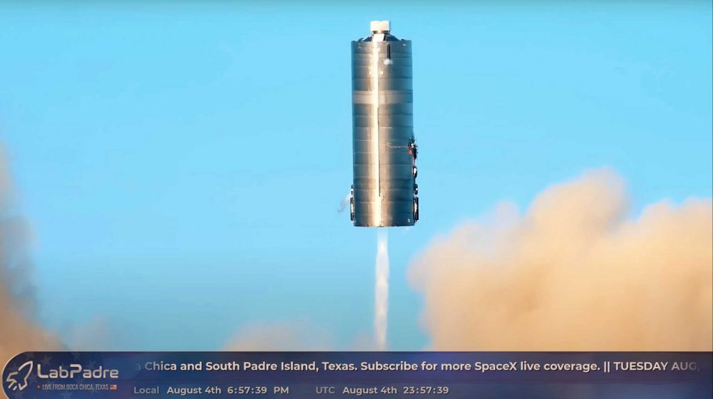 SpaceX Starship прыгает к Марсу с безупречным дебютным прыжком