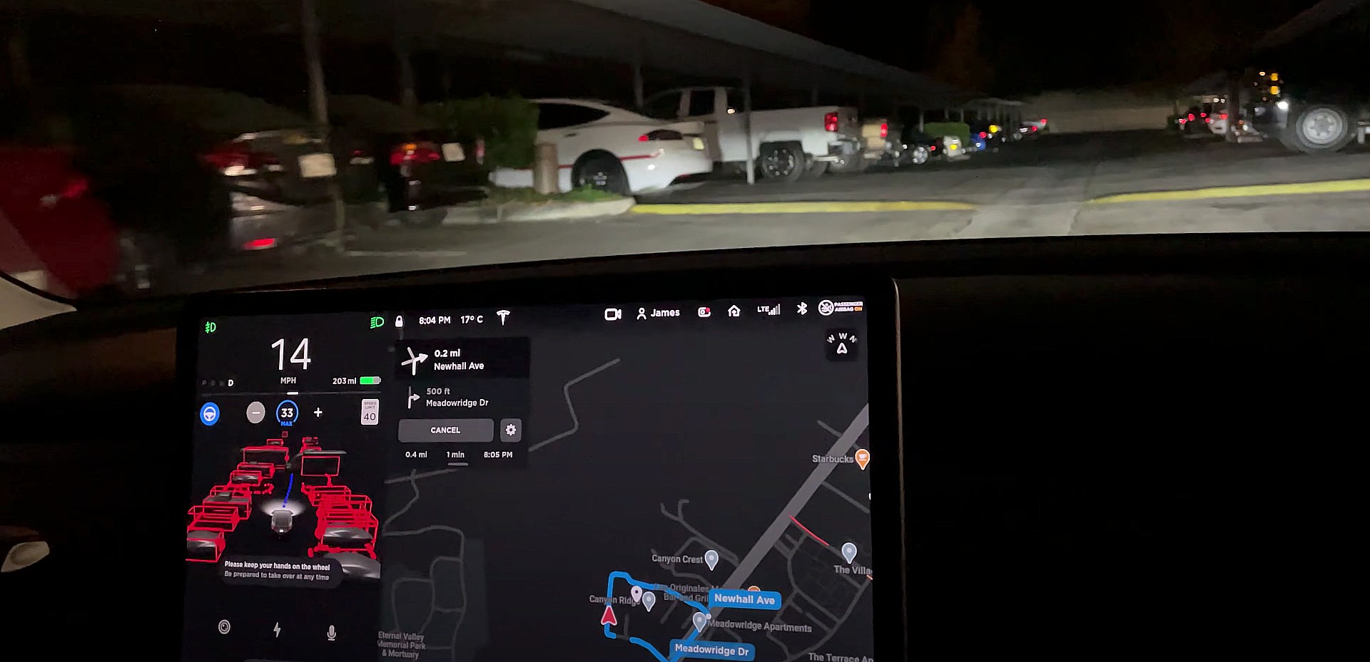 Tesla FSD Beta прошла испытание пытками на парковке