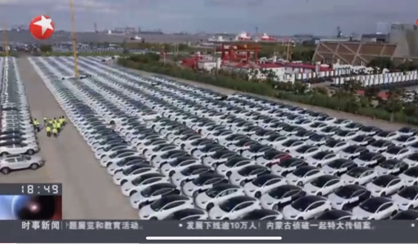 Tesla Model 3, произведенная в Giga Shanghai, отправится в Европу на следующей неделе