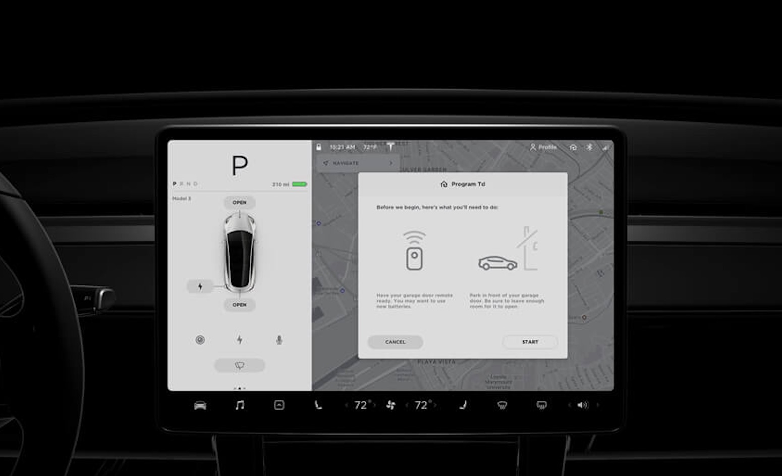 Tesla расширяет доступ к Homelink через мобильное приложение