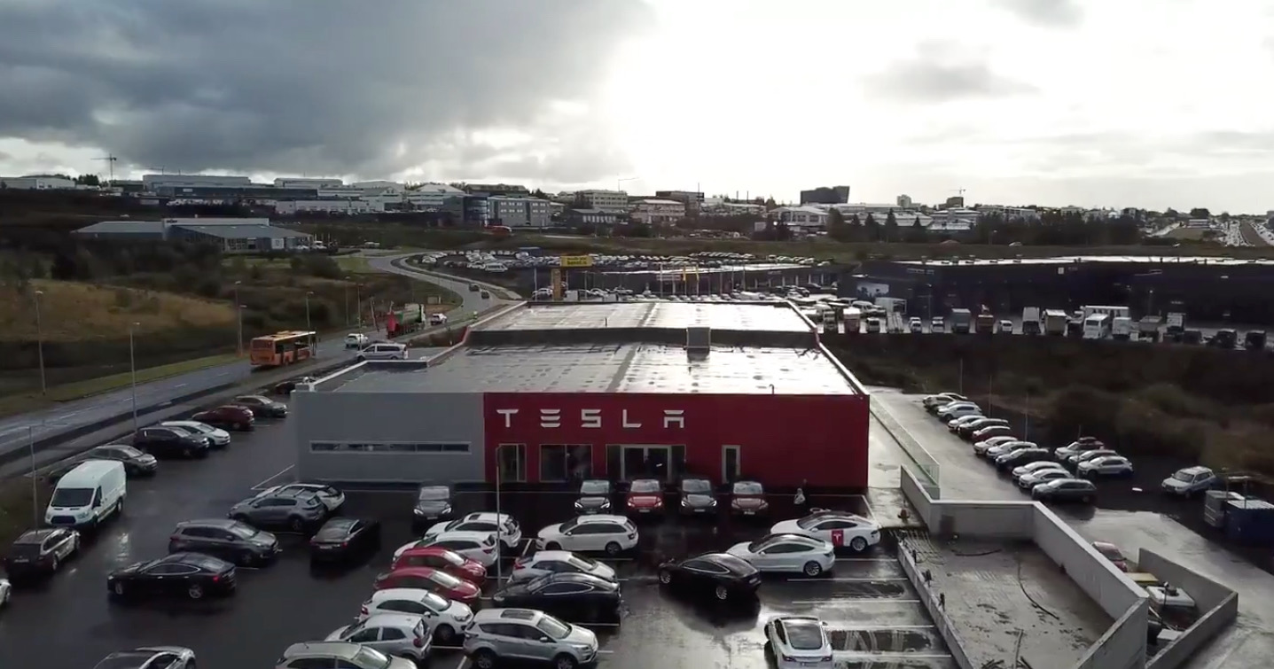 Тонкое господство Tesla в Исландии расширяется с рампой Supercharger V3