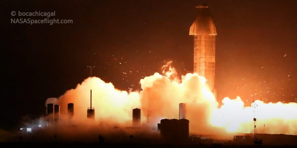 SpaceX Starship спасен взрывным диском после того, как статический огонь Raptor закончился плохо