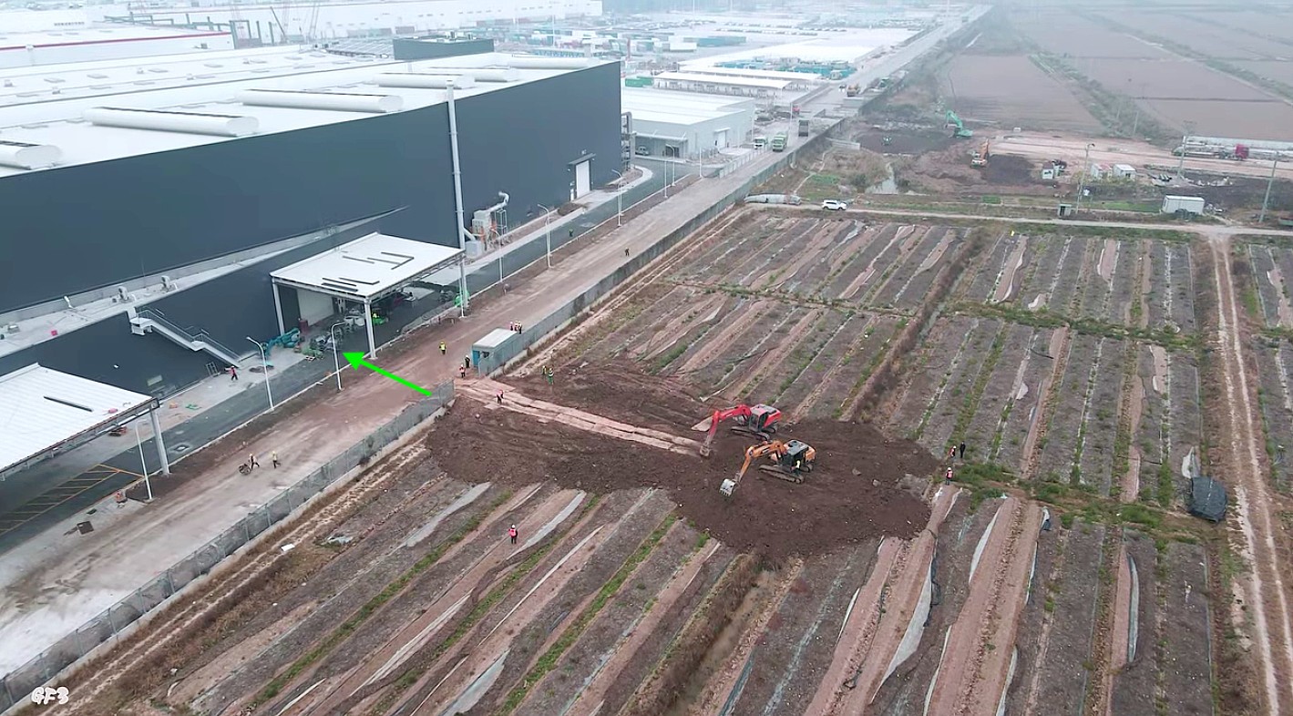 Монолитные отливки Tesla Model Y обнаружены в комплексе Gigafactory Shanghai