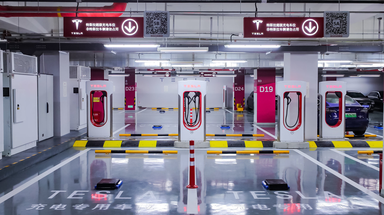 Рампа Tesla Supercharger V3 в Китае ускоряется с появлением 29 новых станций за один день