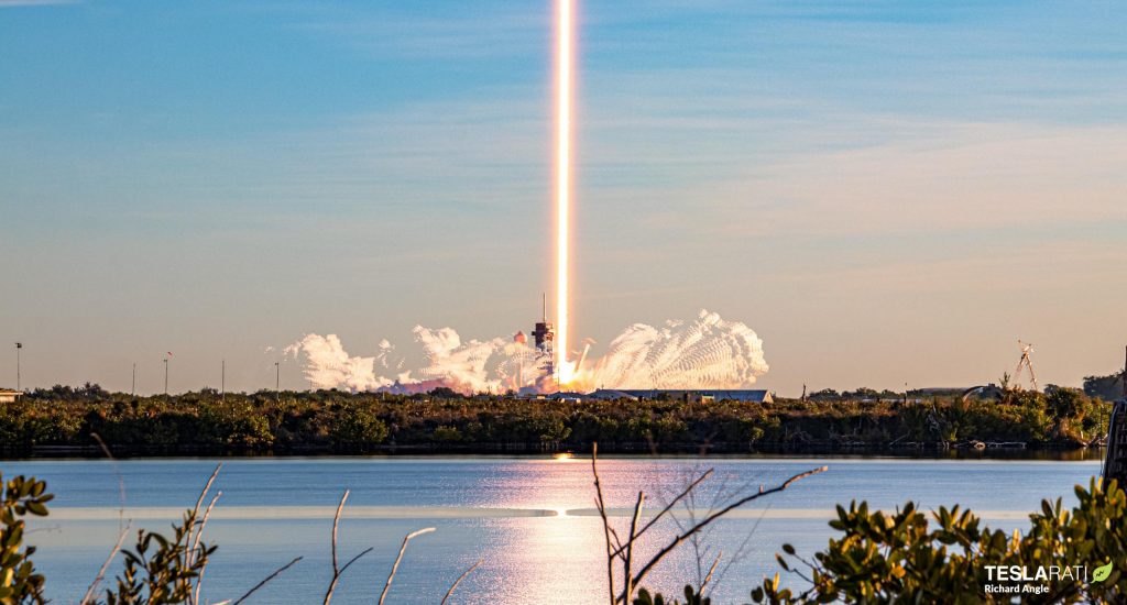 Ракета SpaceX Falcon 9 стала восьмым запуском и приземлением «расширения оболочки»