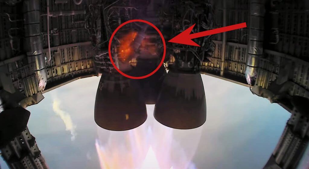 Маск обвиняет последний взрыв космического корабля SpaceX в утечке двигателя Raptor