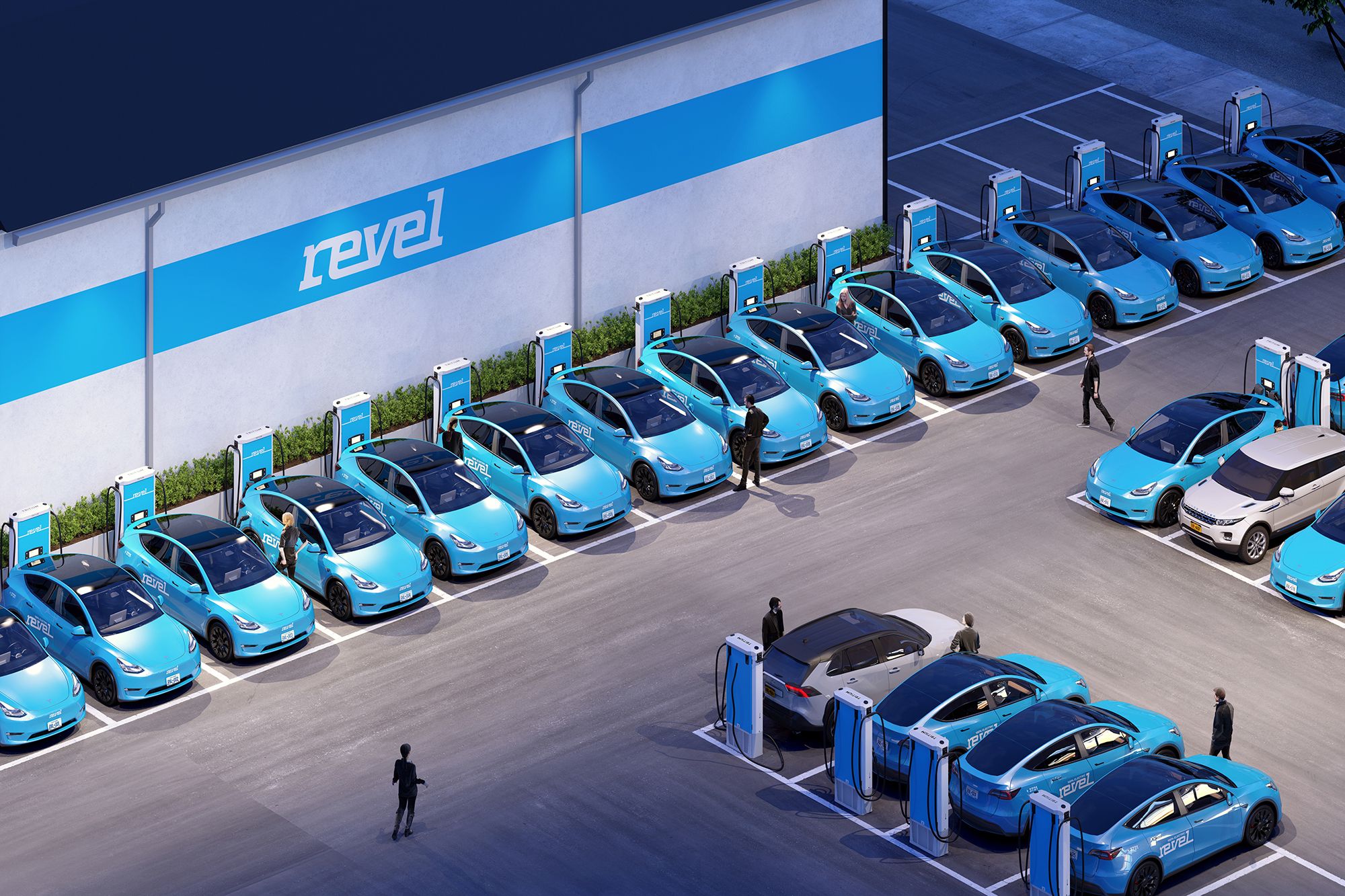 Службе такси Tesla Model Y может потребоваться покупка газовых автомобилей, прежде чем она сможет развернуть парк электромобилей