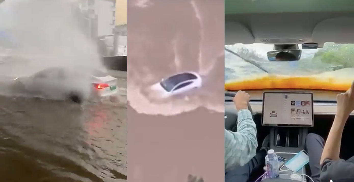 Видеоролики Tesla Model 3 «Режим лодки» пугают и в то же время удивительны.