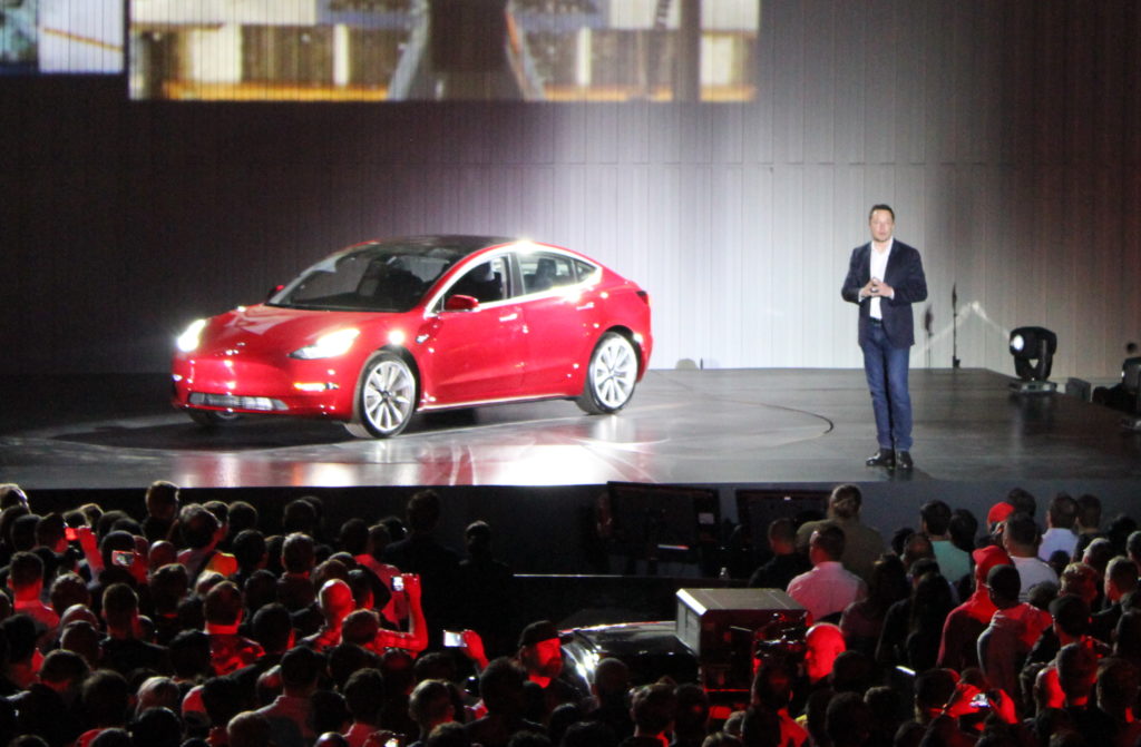 Три передумови Ілона Маска для нової Tesla Model 3 виконано