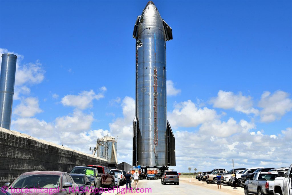 Первый прототип космического корабля SpaceX готовится к контрольным испытаниям