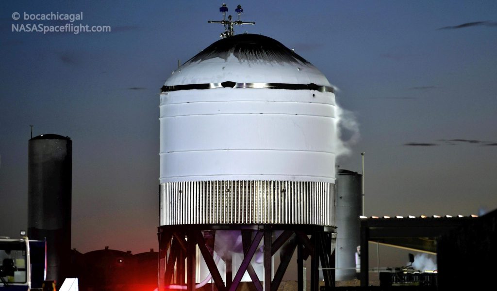 Странный прототип резервуара для хранения топлива Starbase от SpaceX прошел первые испытания