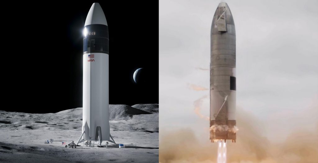 НАСА заключает контракт со SpaceX на вторую посадку на Луну звездолета с экипажем