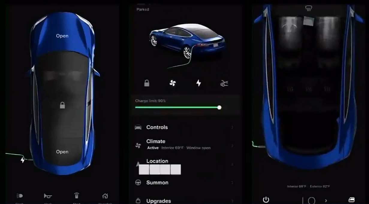 Редизайн мобильного приложения Tesla: новый пользовательский интерфейс и интегрированный доступ к магазину Tesla