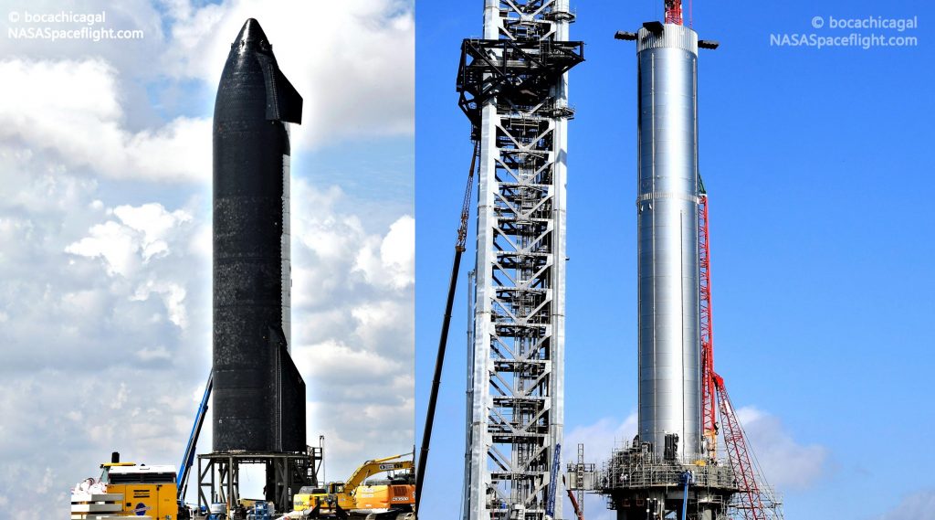 SpaceX готовит Starship, Super Heavy к знаковым статическим огневым испытаниям Raptor