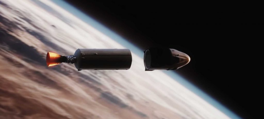 SpaceX проводит быстрые испытания и отправляет вторую ступень Falcon 9 для следующего запуска астронавта НАСА