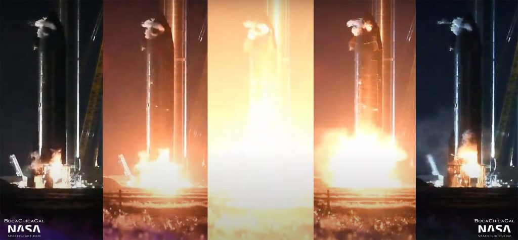 SpaceX использует робота-собаку для проверки Starship после первого за несколько месяцев теста двигателя