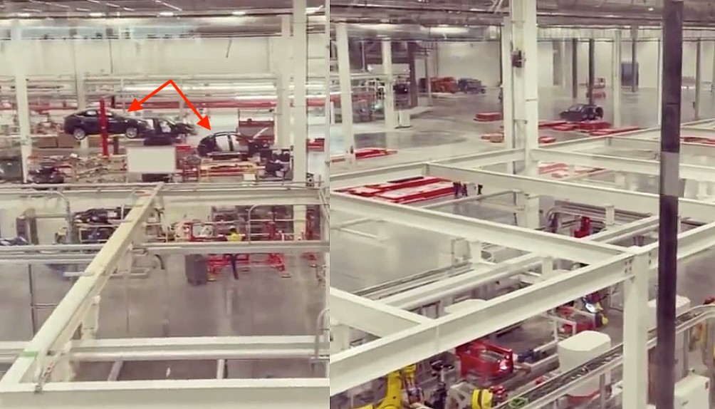 Пробное производство Tesla Model Y засняли в редком видео об интерьере Giga Texas