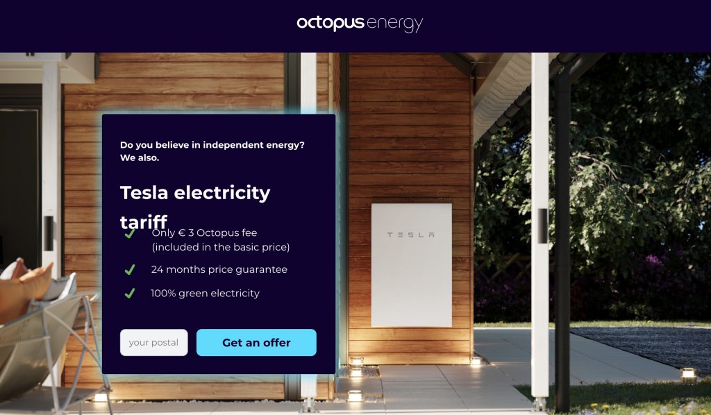 Tesla и Octopus Energy объединились, чтобы предоставить владельцам Powerwall 2 в Германии экологически чистое электроснабжение