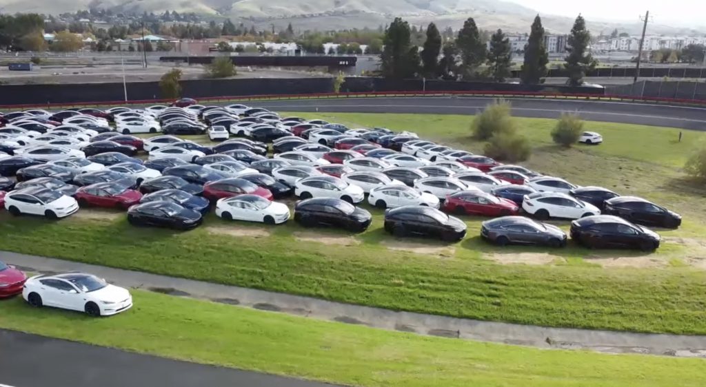Свежий парк обновленных Tesla Model S и Model X замечен на заводе во Фремонте