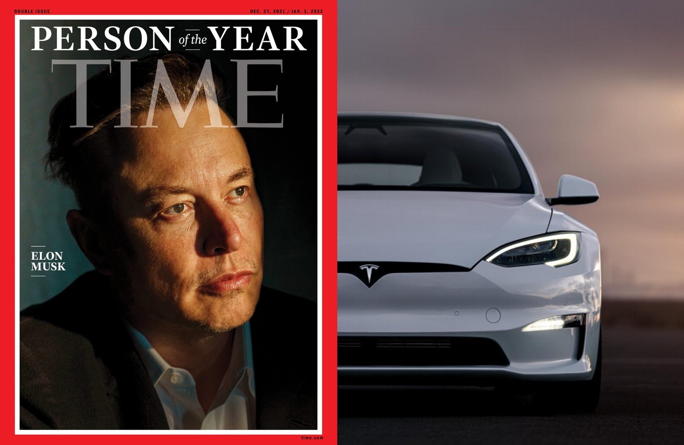 Илон Маск стал человеком года по версии журнала TIME 2021 года