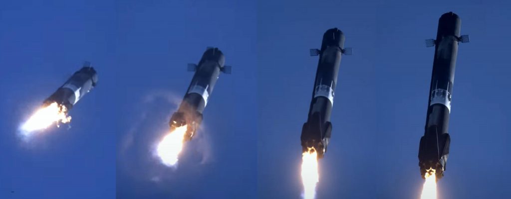 Ракета-носитель SpaceX Falcon 9 завершила десятый запуск и посадку за полтора года