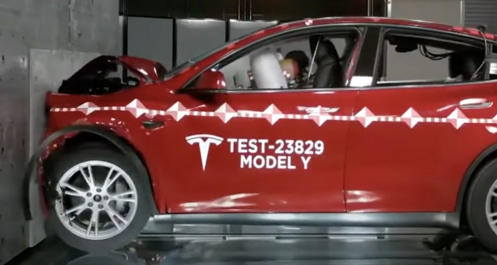 Tesla ставит перед собой смелые цели по обеспечению безопасности своих автомобилей в недавнем видео Giga Shanghai