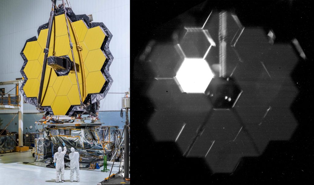 Космический телескоп НАСА имени Джеймса Уэбба начинает оживать в глубоком космосе.