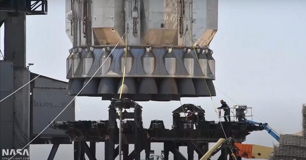 SpaceX освобождает орбитальную площадку для модернизированной сверхтяжелой ракеты-носителя