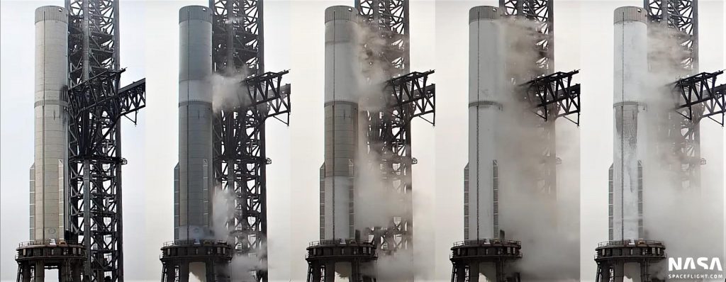 Модернизированная ракета-носитель Super Heavy от SpaceX прошла первое крупное испытание