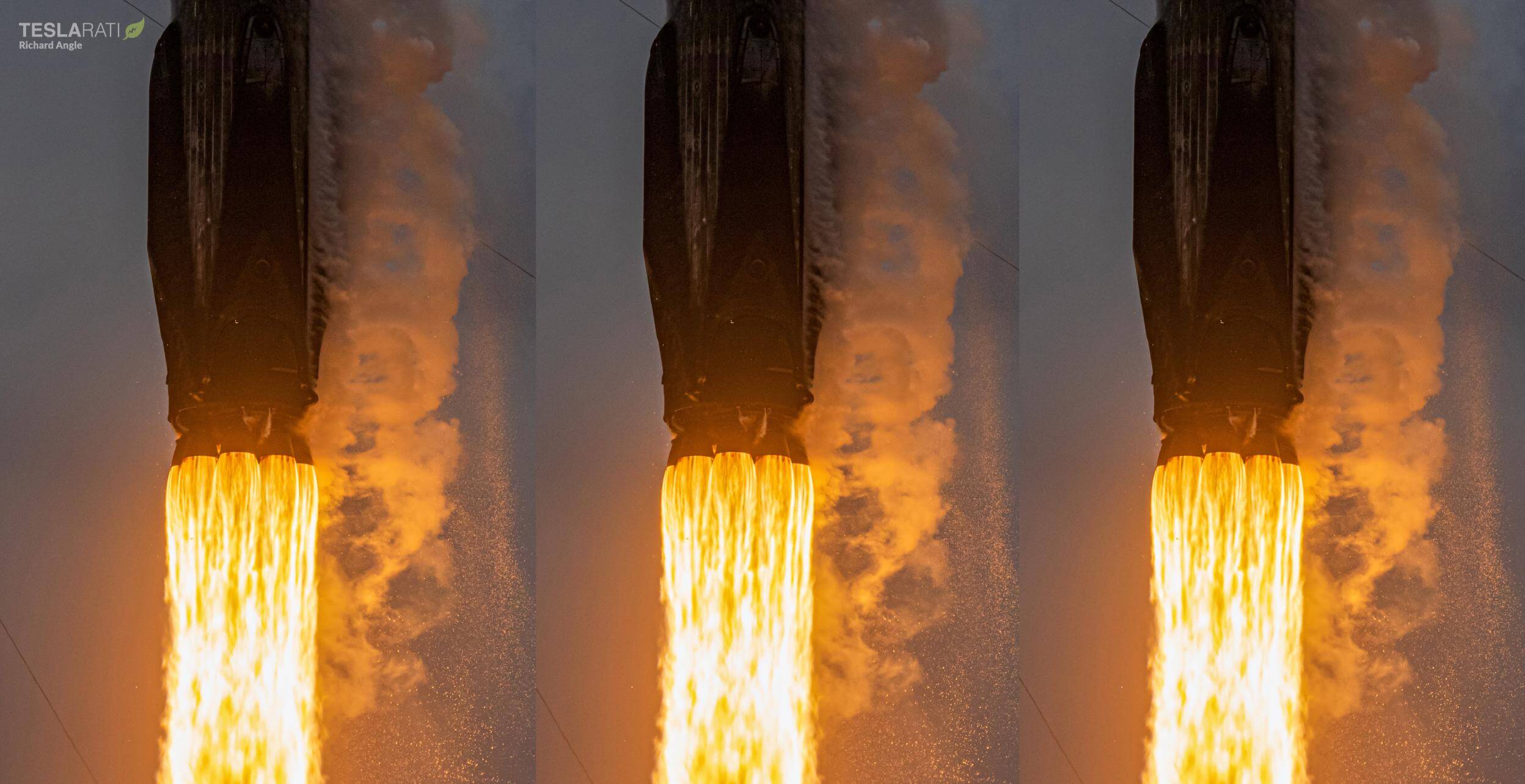 SpaceX запустит тройной запуск с рекордным повторным использованием Falcon
