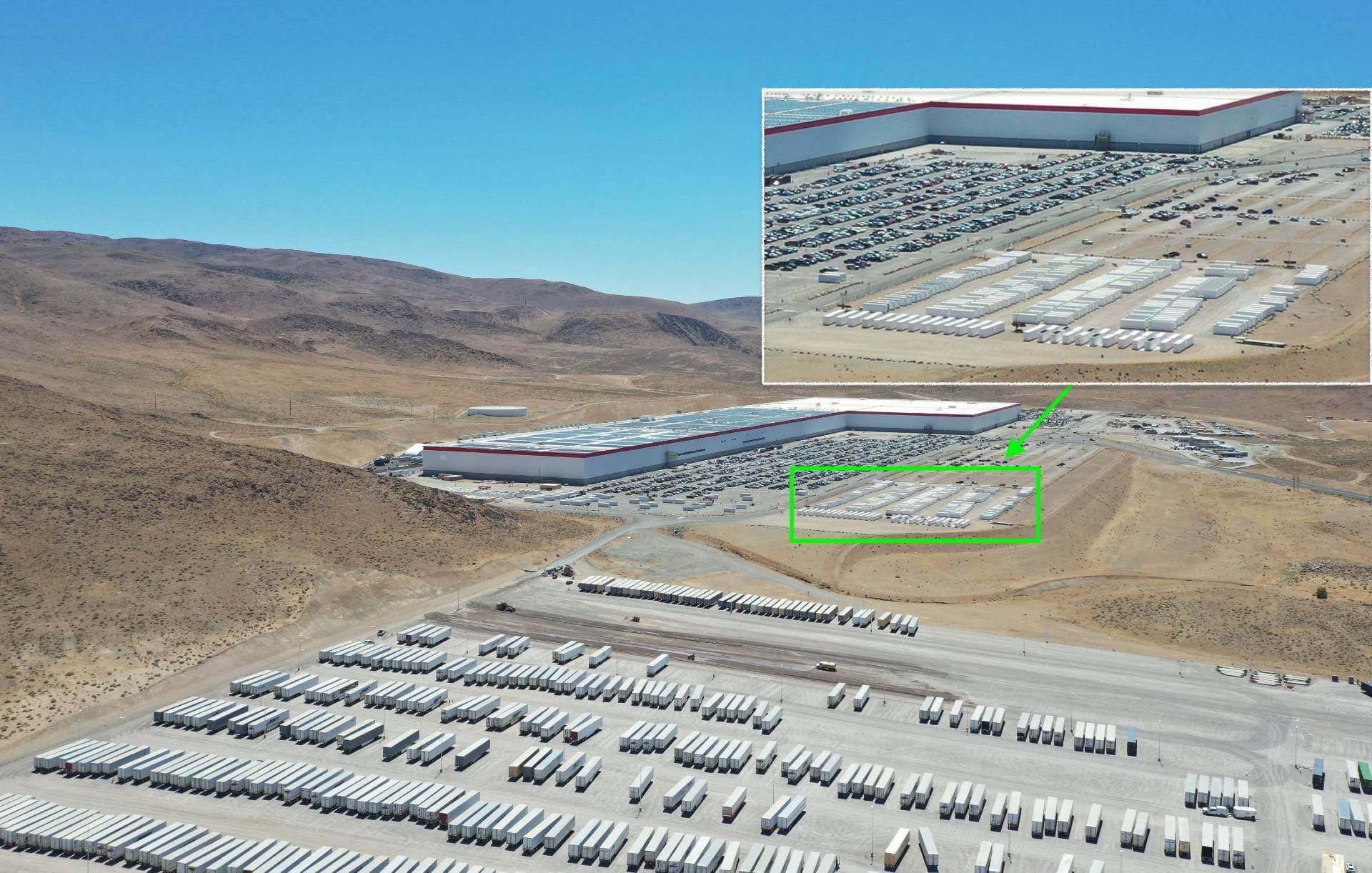 Спрос на Tesla Megapack очевиден на последних фотографиях Giga Nevada