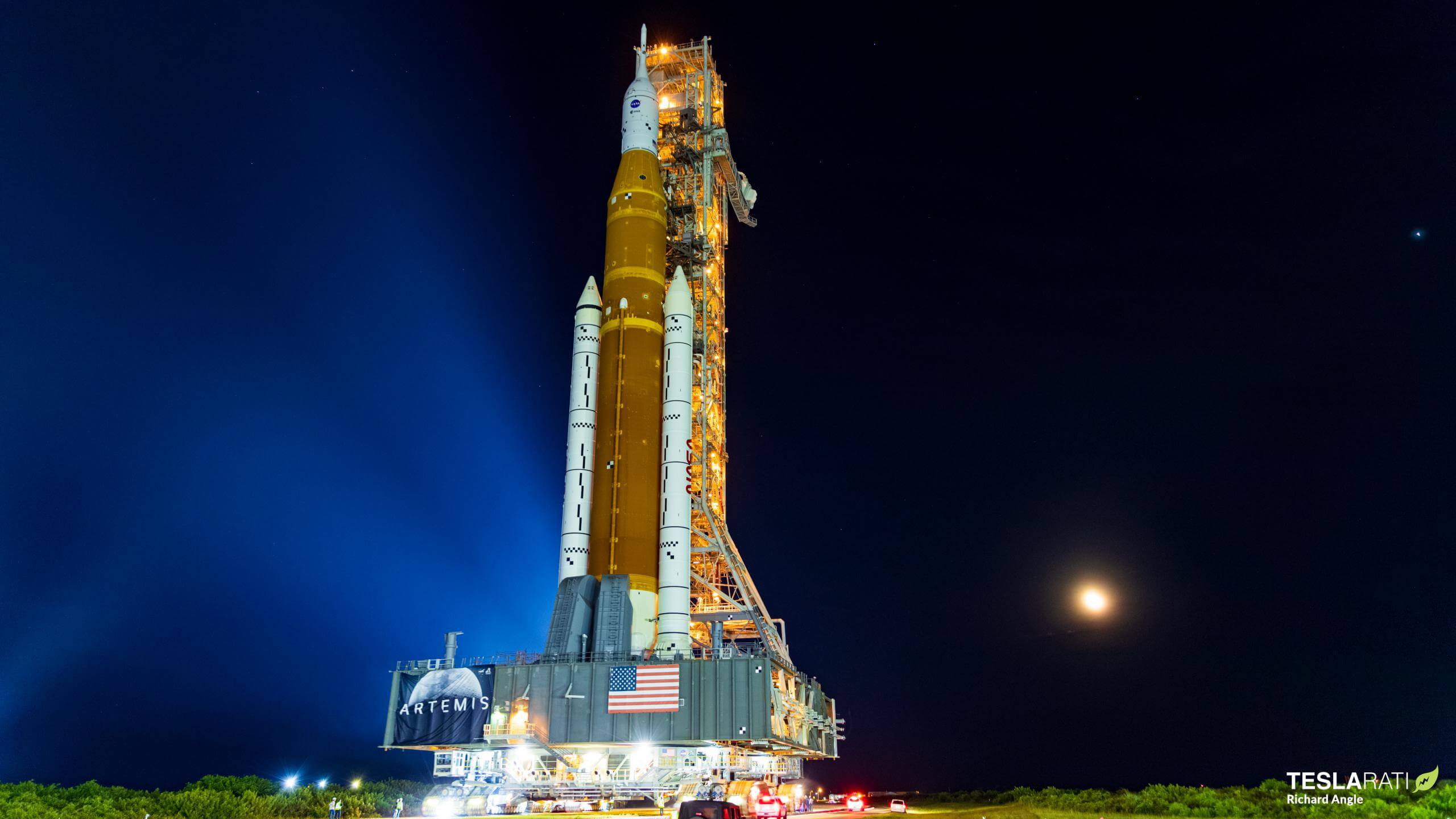 La NASA afferma che il razzo SLS Moon è “viaggiato” per il debutto al lancio