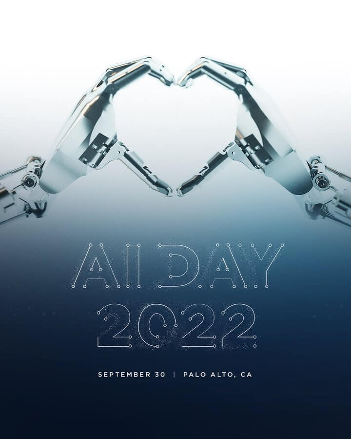 Tesla объявляет о проведении AI Day в Пало-Альто