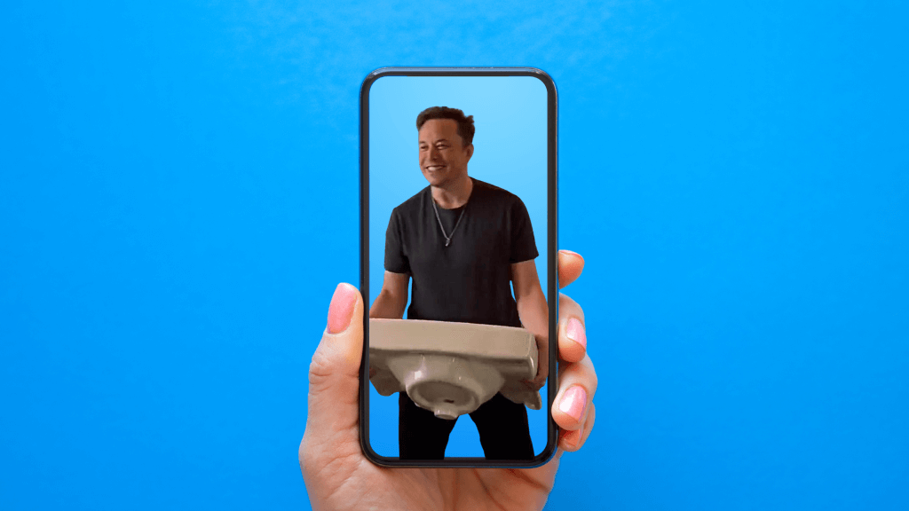 Elon Musk apporte un évier au siège social de Twitter.  Ils l’ont laissé entrer.