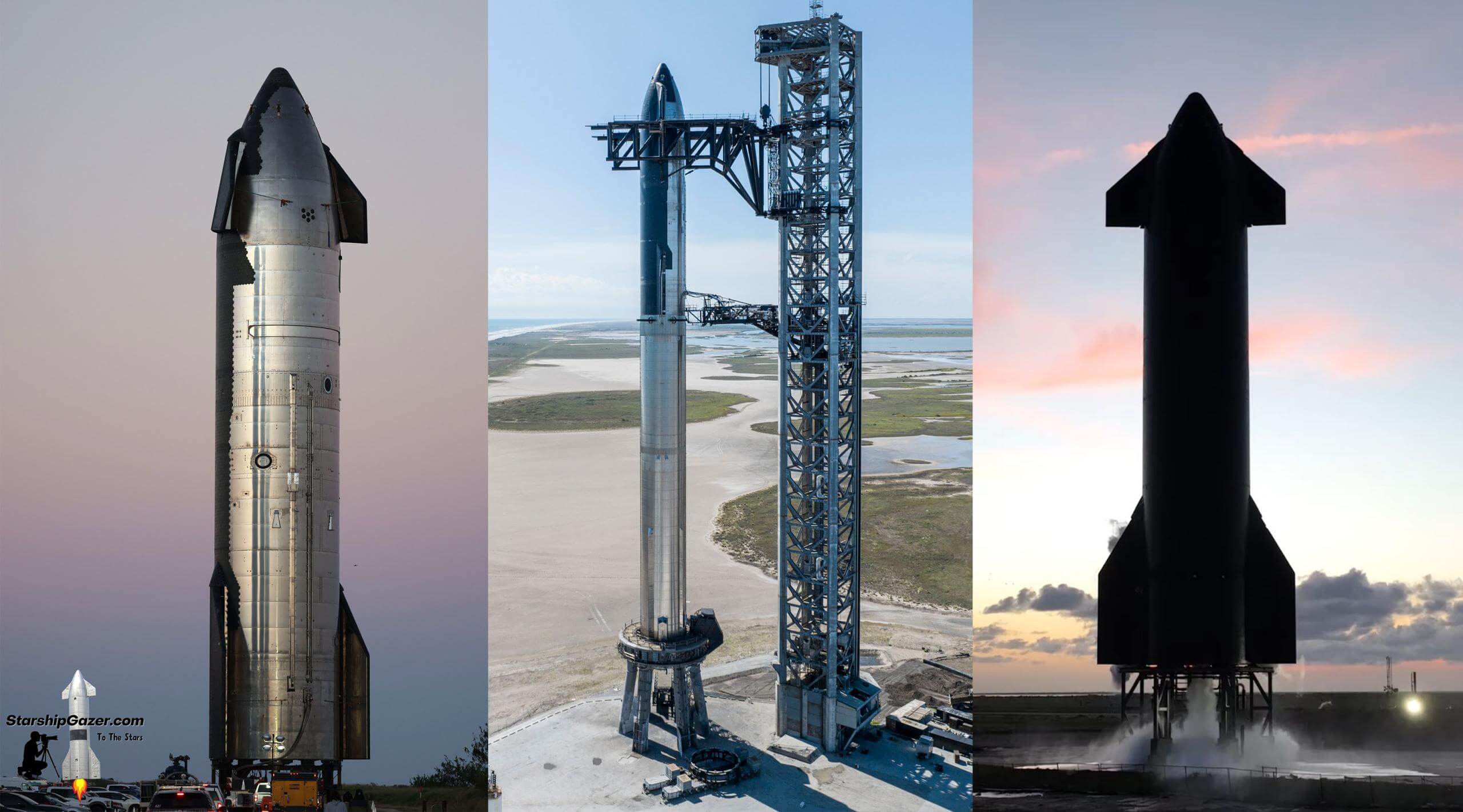 SpaceX baraja Starships, se prepara para más fuegos estáticos Super Heavy