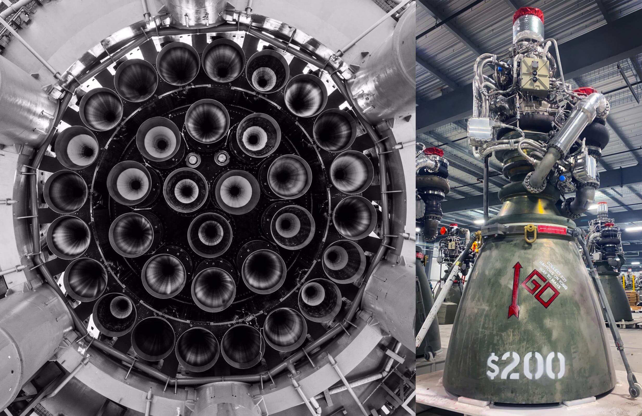 SpaceX envía el motor Raptor número 200 de Starship