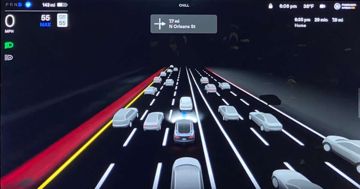 Бета-версия Tesla FSD распространяется на автомобили с пробегом менее 100 миль и показателем безопасности менее 80.