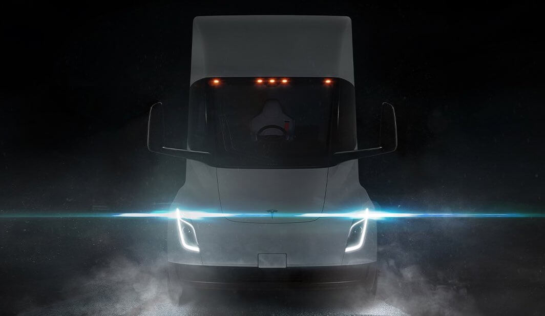 Tesla Semi 배송 이벤트 초대장 출시