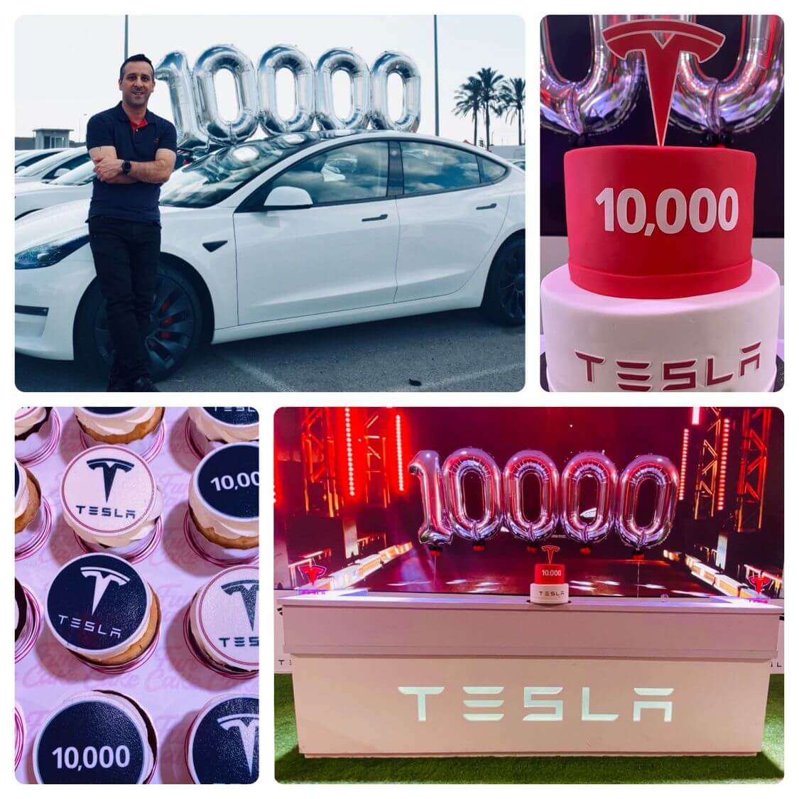 Tesla празднует 10 000 поставок в Израиль