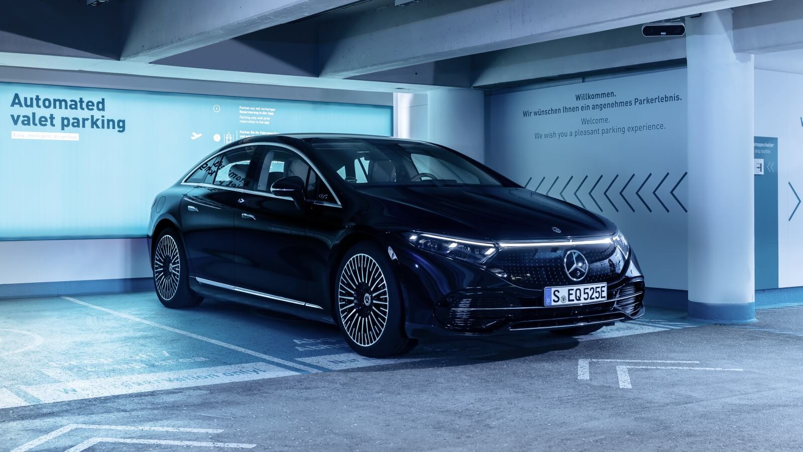 Parking autónomo Mercedes y Bosch homologado para uso comercial