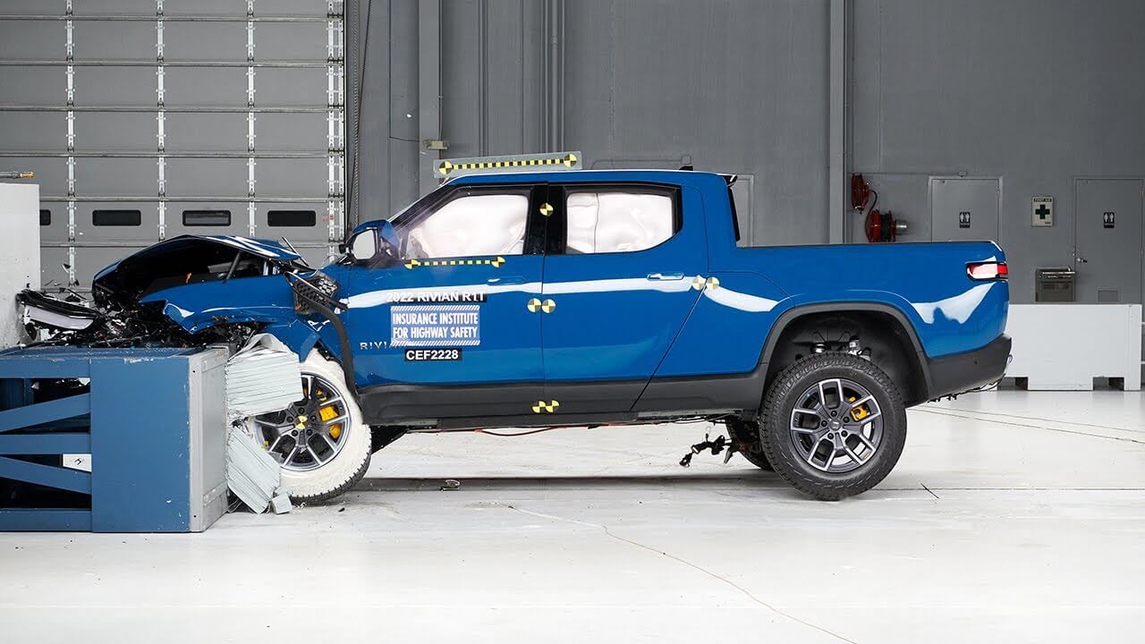 Rivian R1T, IIHS Top Safety Pick+ 수상