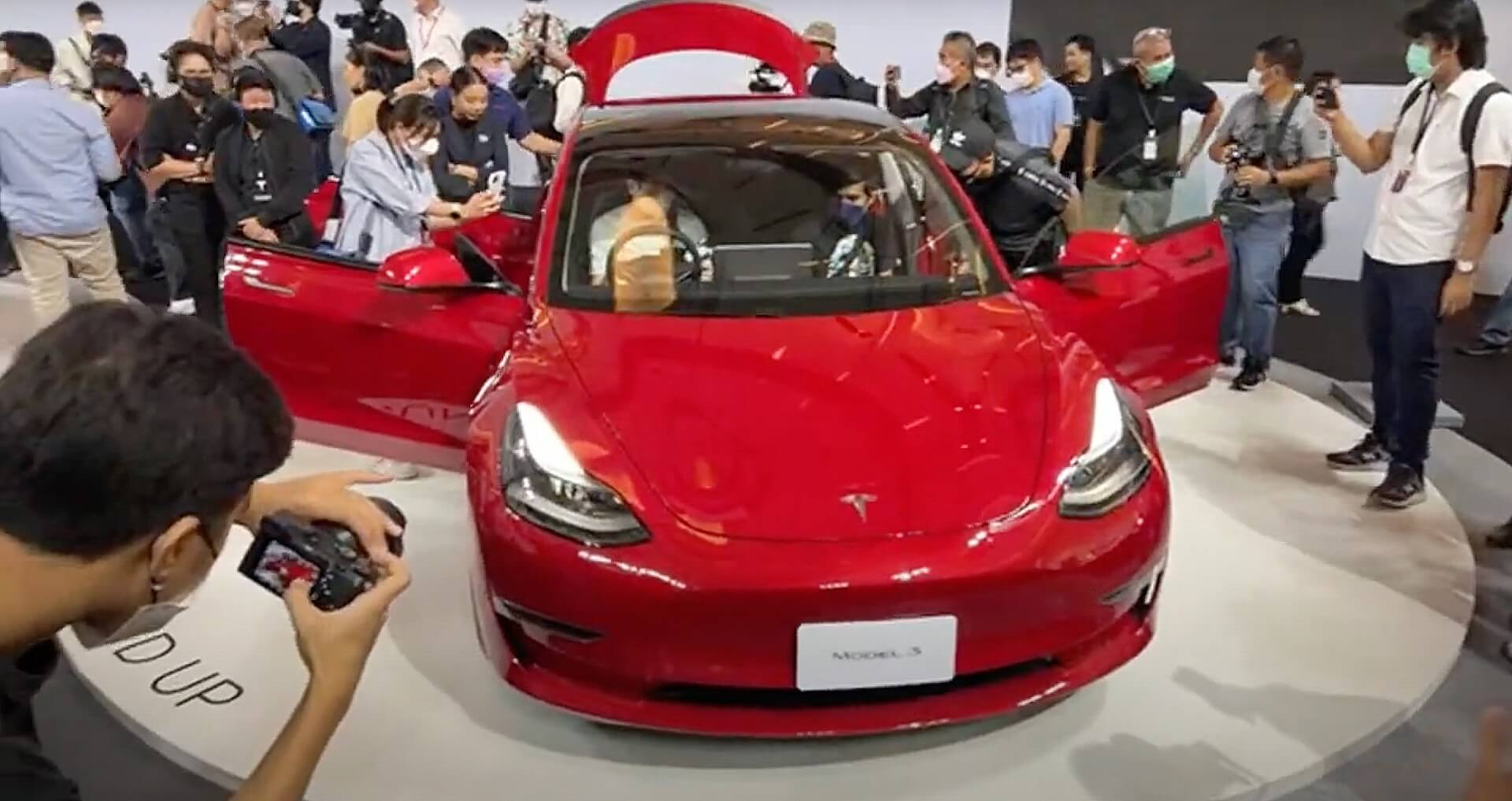 Tesla lanza Model 3, Model Y en Tailandia